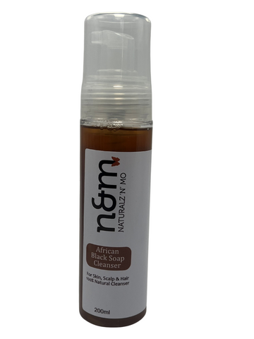 N&M African Black Soap Foam Cleanser
